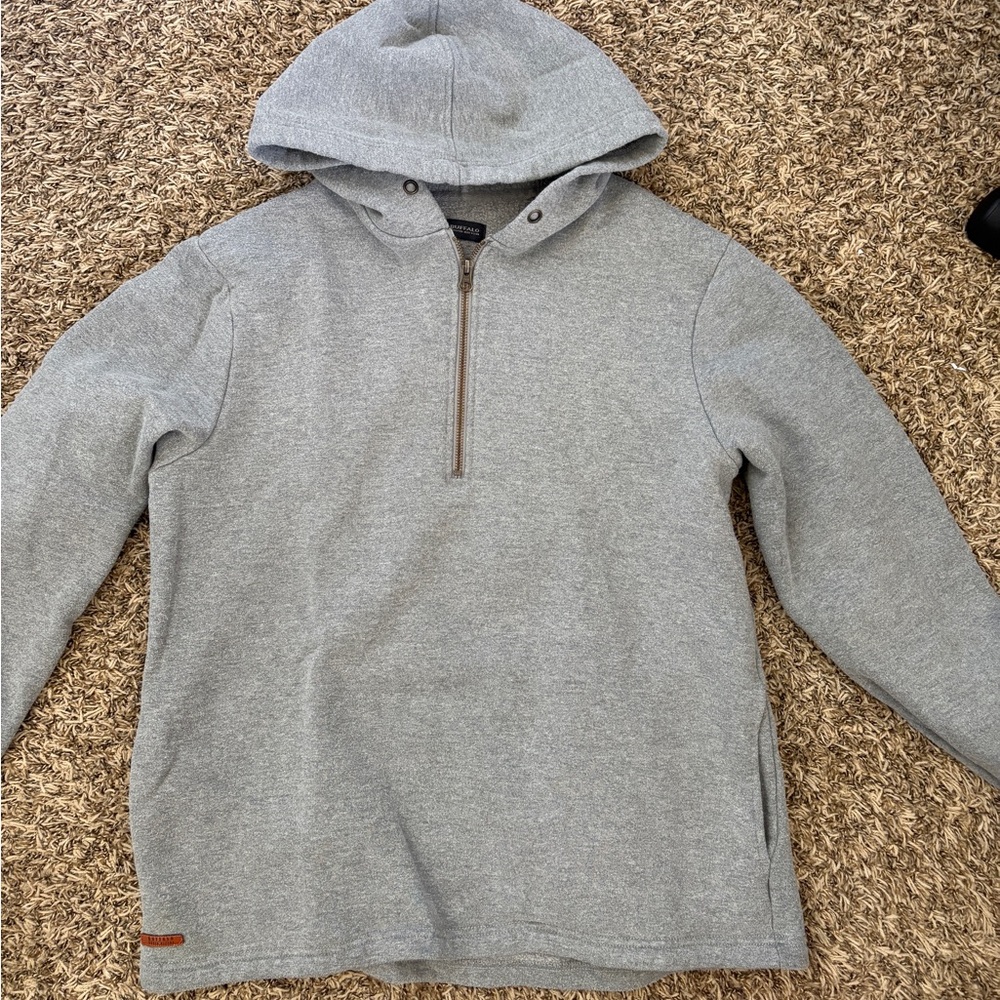 Buffalo David Bitton Heather Gray Hoodie